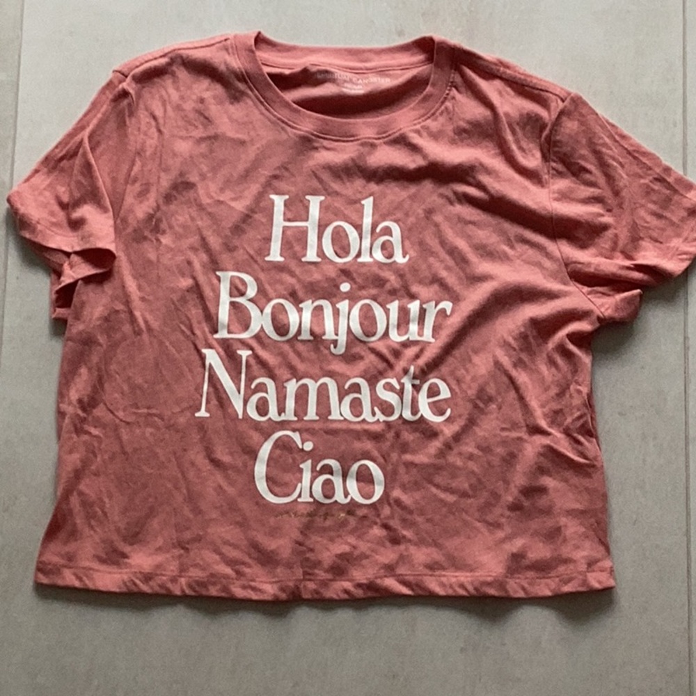Spiritual Gangster crop top Size M